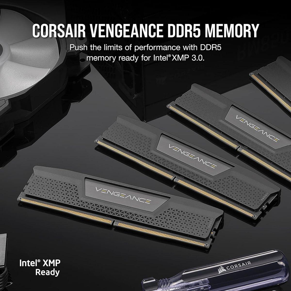 CORSAIR (コルセア) Vengeance DDR5 96GB (2x48GB) 5600MHz C40 Intel(インテル) 最適化デスクトップメモリ