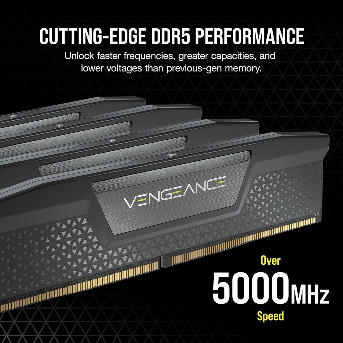 CORSAIR (コルセア) Vengeance DDR5 96GB (2x48GB) 5600MHz C40 Intel(インテル) 最適化デスクトップメモリ
