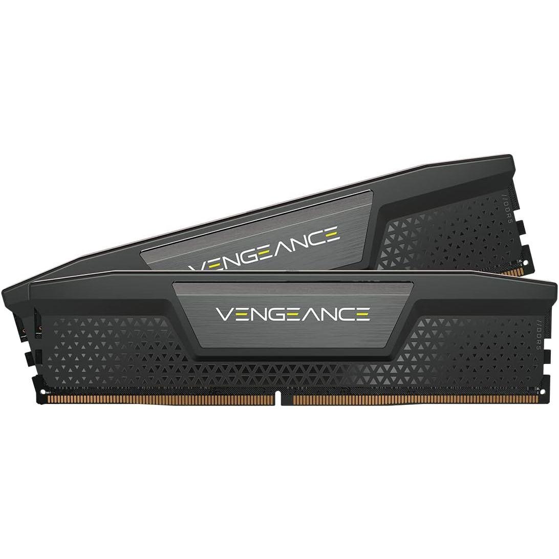 CORSAIR DDR5-6000MHz デスクトップPC用メモリ VENGEANCE DDR5シリーズ (PC5-48000) AMD EXPO メモリキット 32GB ブラック [16GB×2枚] CMK32GX5M2B6000Z30