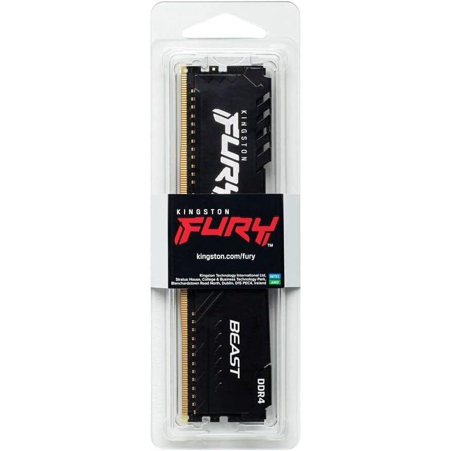 キングストン Kingston FURY デスクトップPC用メモリ DDR4 3200MT/秒 32GB×2枚 Kingston FURY Beast ビースト CL16 KF432C16BBK2/64
