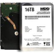 MaxDigitalData (MD16000GSA25672) 16TB 7200RPM SATA 6Gb/s 256MB キャッシュ 3.5インチ 内蔵デスクトップハードドライブ