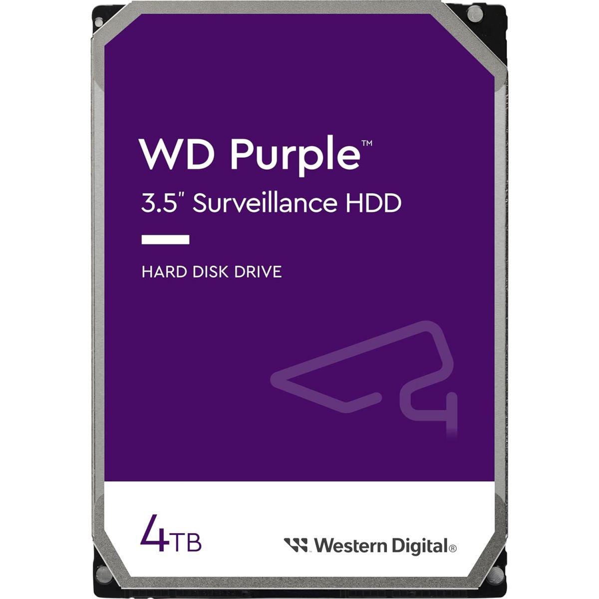 Western Digital HDD 4TB WD Purple 監視システム 3.5インチ 内蔵HDD WD40PURZ