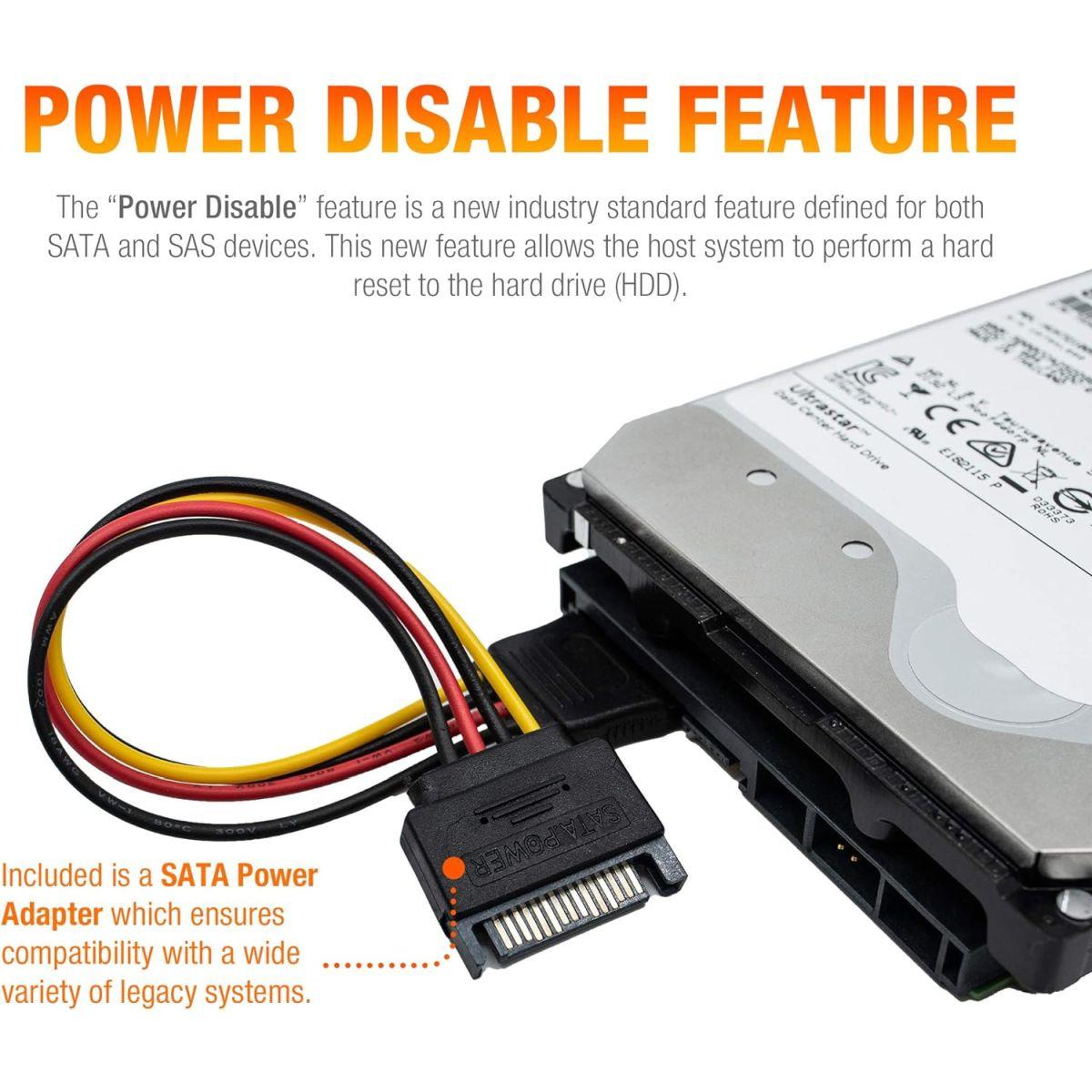 HGST (エイチジーエスティー) Ultrastar (ウルトラスター) He10 | HUH721010ALE600 (0F27452) | 電源無効化機能 | 10TB SATA