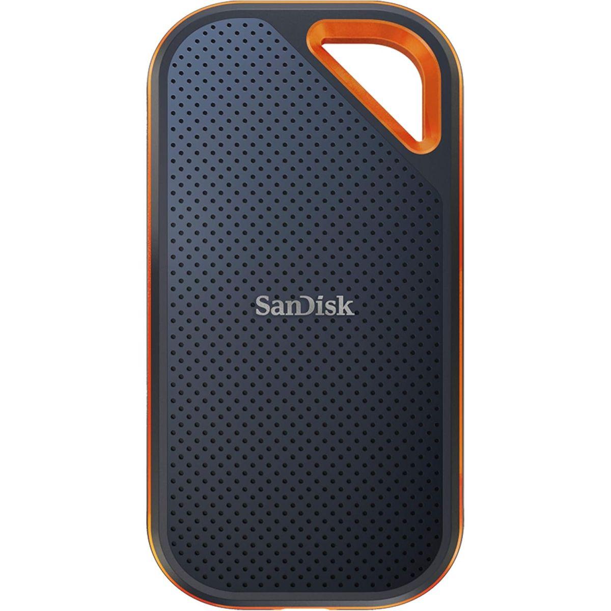 SanDisk (サンディスク) Extreme PRO? ポータブル外付けSSD 最大転送速度1050MB/秒 USB-C USB 3.1 SDSSDE80-500G-A25 アルミエンクロージャ