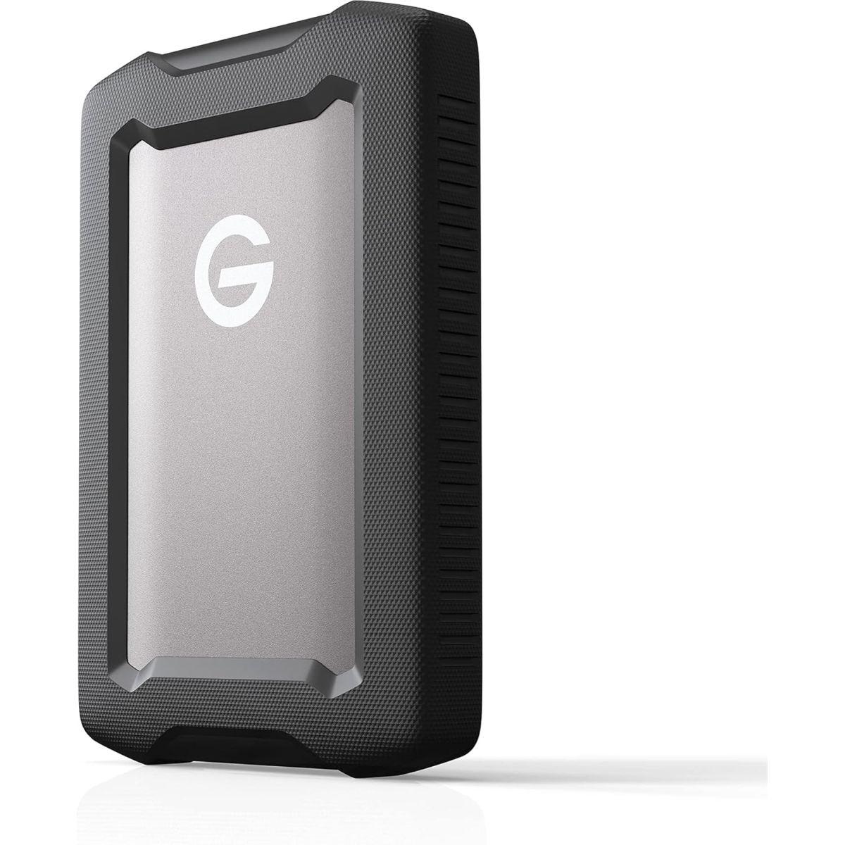 SanDisk (サンディスク) Professional 4TB G-Drive ArmorATD - 頑丈で耐久性のあるポータブル外付けハードドライブ HDD USB-C