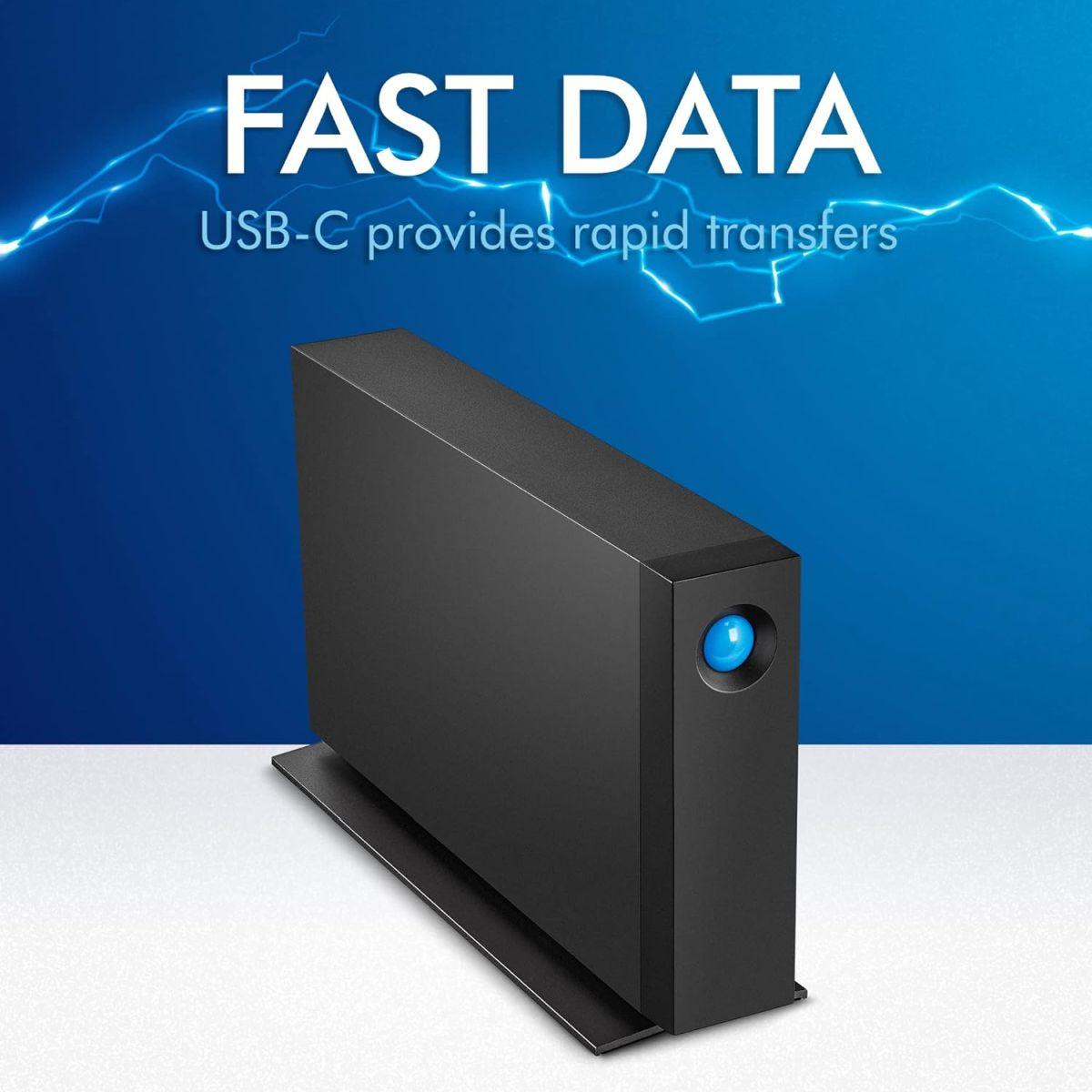 LaCie 外付けHDD ハードディスク 20TB d2 Professional USB-C Mac/iPad/Windows対応 [ 大容量 高容量 ]STHA20000800