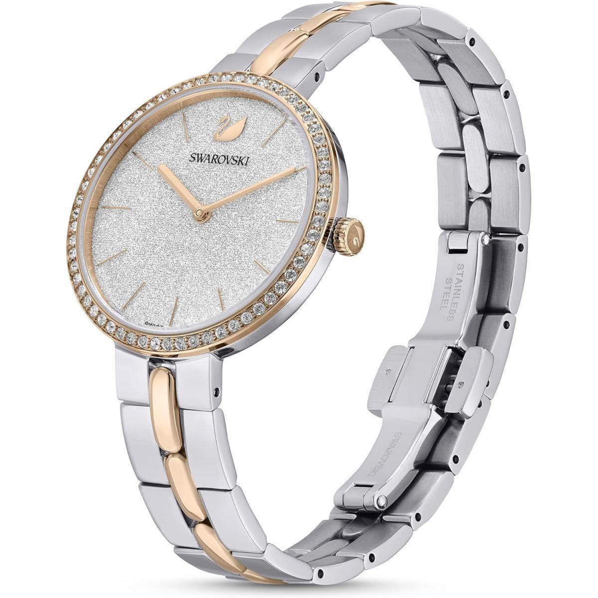 [Swarovski] 腕時計。 コスモポリタン 5644081 レディース ホワイト