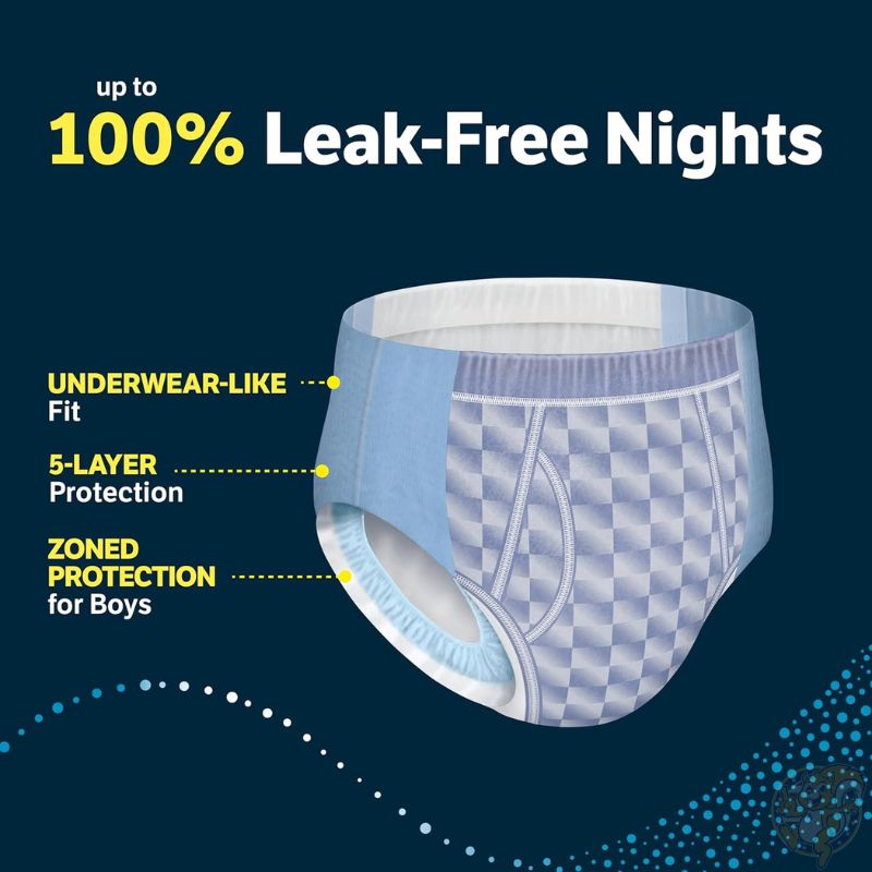 Goodnites Nighttime Bedwetting Underwear, Boys' XL (95-120 lbs), 28 Ct
