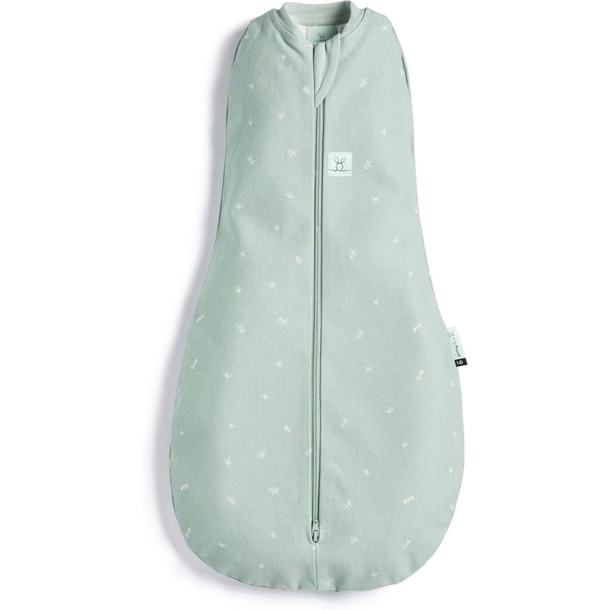 ergoPouch (エルゴポーチ) 1 tog ベビースリーピングサック 6~12か月 暖かく快適な夜用 コクーンおくるみサック ベビーは穏やかでリラックスした状態を保つ ベビースリーピングバッグ 体温を調節します (セージ)