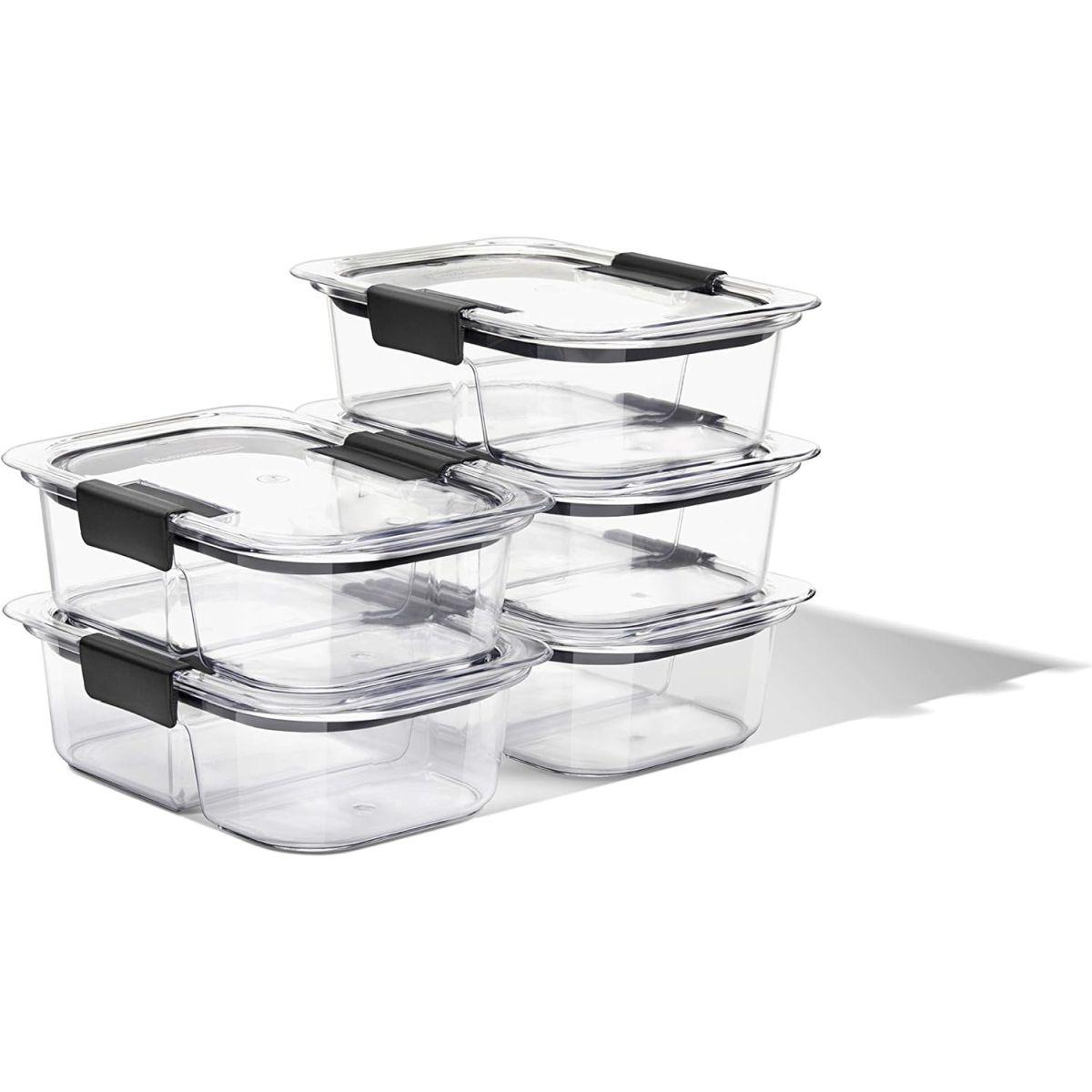 ラバーメイド(Rubbermaid)BRILLIANCE 675ML 仕切タイプ 5個セット 2142280