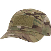 (ロスコ)Rothco 米軍 オペレータータクティカルCap マルチカモフラージュ Rip-Stop 米軍迷彩カラー【マルチカムVS by Crye】 フリーサイズ 生地はMade in U.S.A