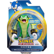 ソニック・ザ・ヘッジホッグ 4インチ 可動式アクションフィギュアコレクション (フィギュアを選択) (ベクター) グリーン STH2022