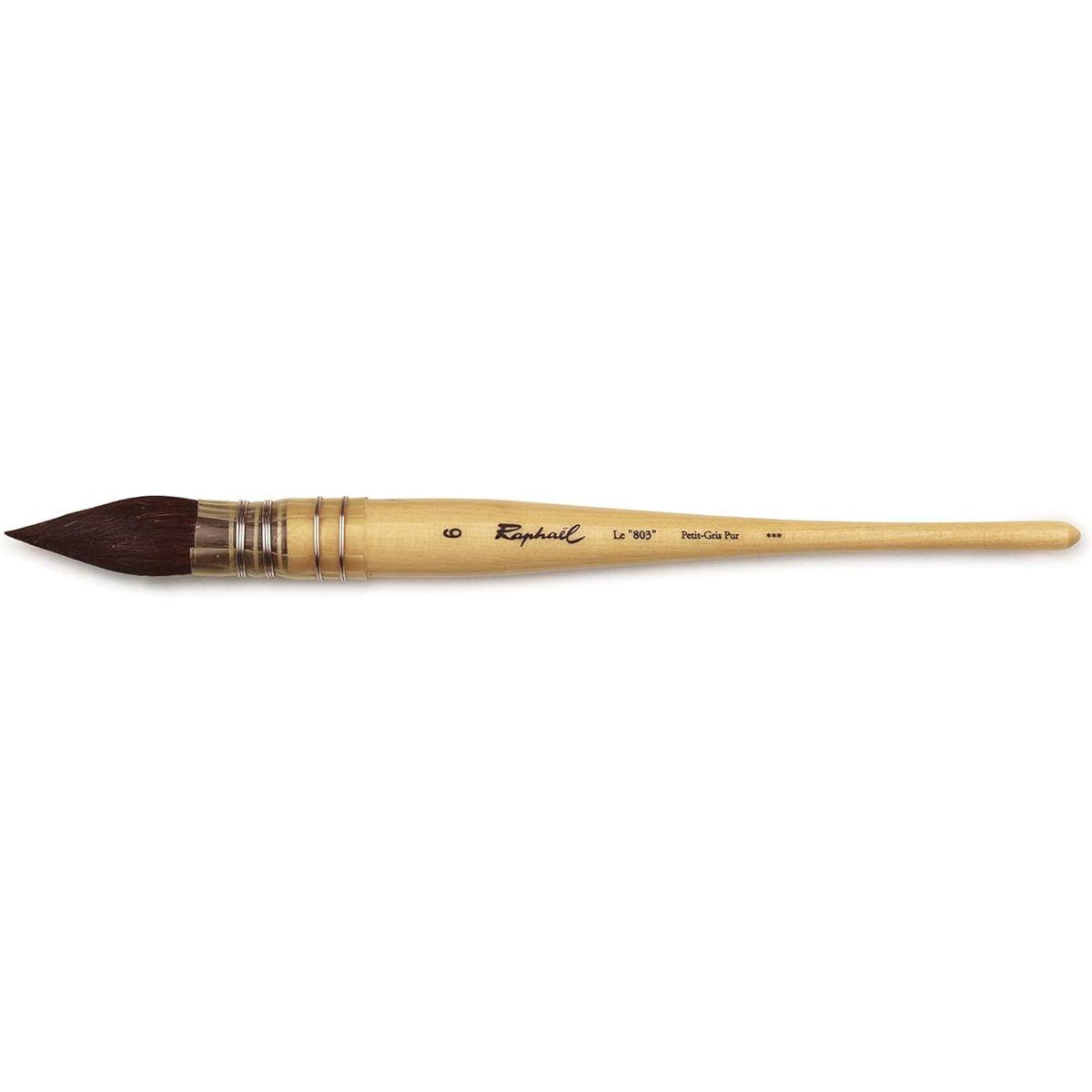 Raphael(ラファエル) 筆 803 リス 丸 羽管 6号 [並行輸入品]
