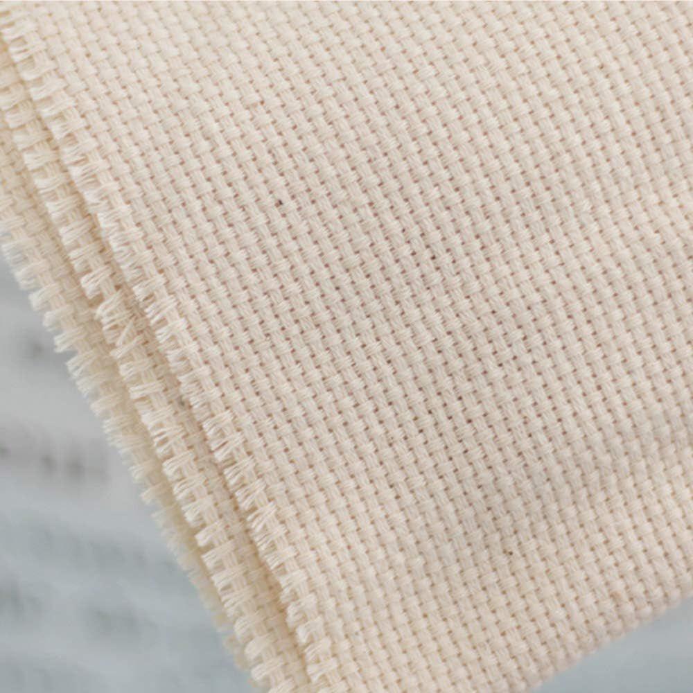 Wool Queen 長さ2ヤード 幅1ヤード モンクの布 リネンの縫製生地 ラグパンチ&ピンチニードル用