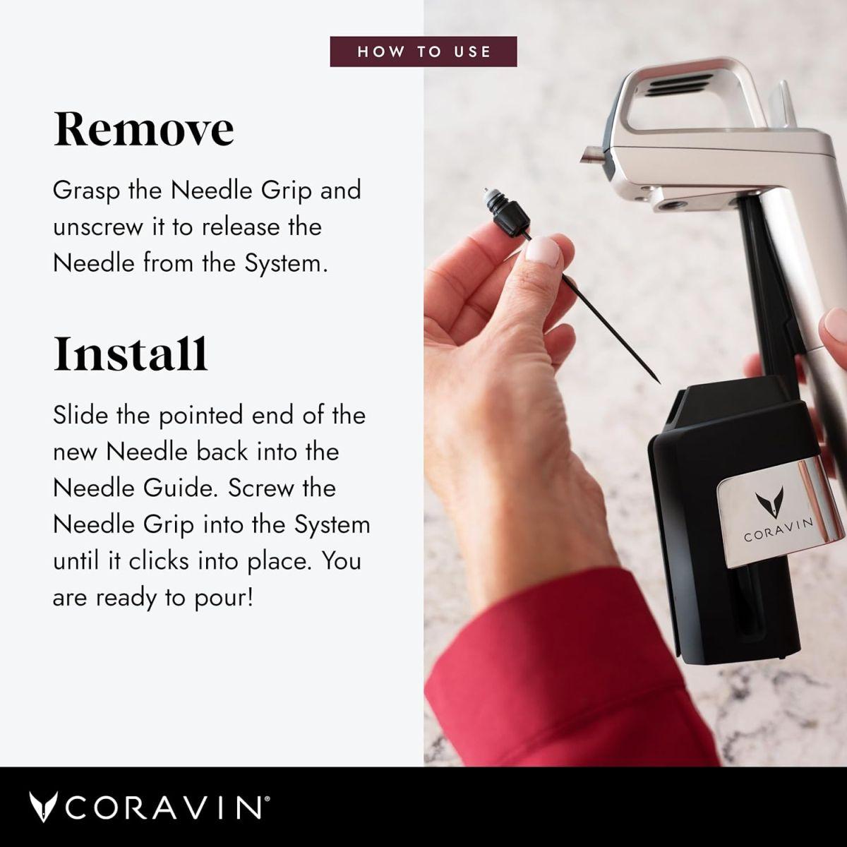 Coravin 1000 3 Needle Assortment Kit, Black by Coravin