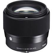 SIGMA シグマ Sony Eマウント レンズ 56mm F1.4 DC DN 単焦点 望遠 APS-C Contemporary ミラーレス 専用