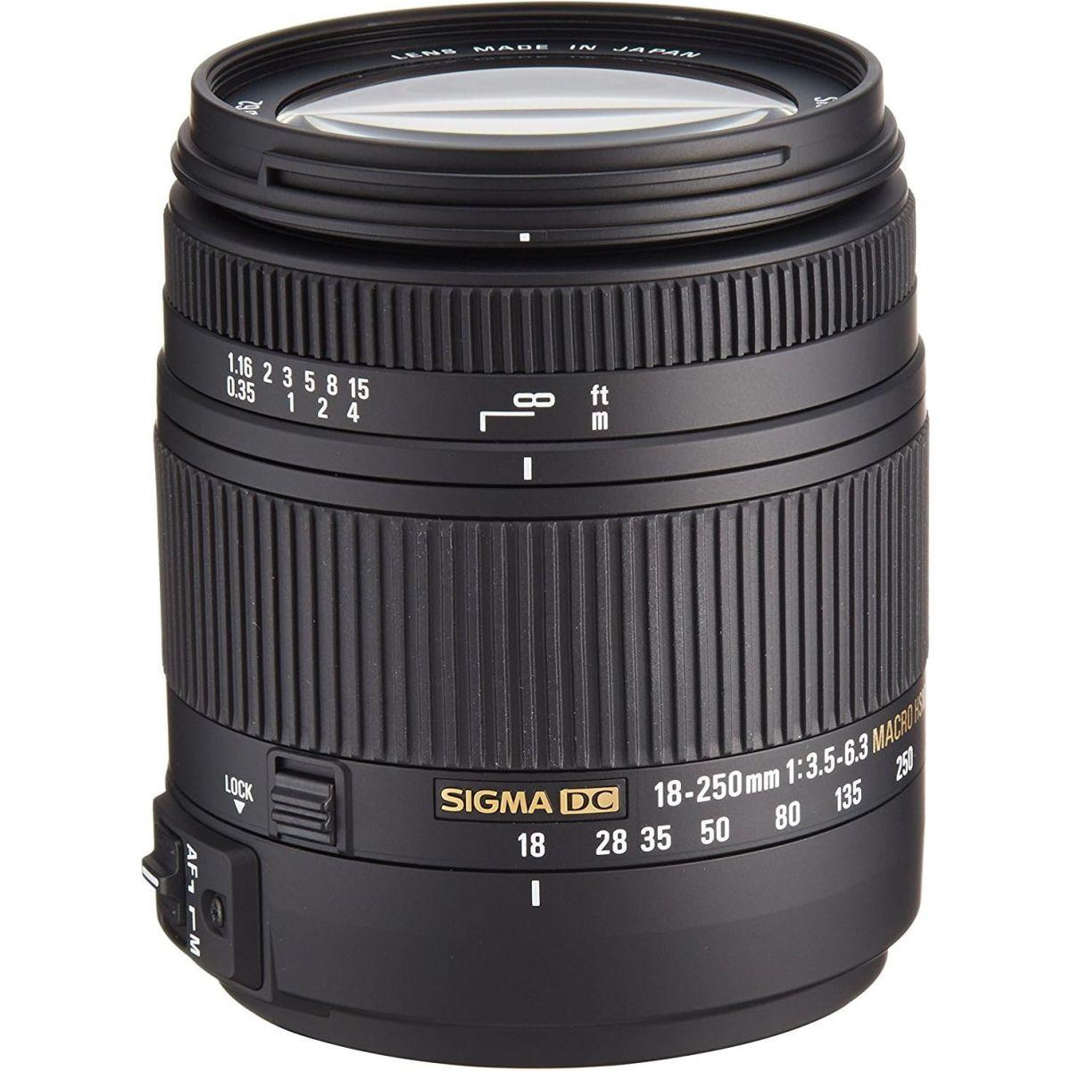 SIGMA 高倍率ズームレンズ 18-250mm F3.5-6.3 DC MACRO HSM ペンタックス用 APS-C専用 883614