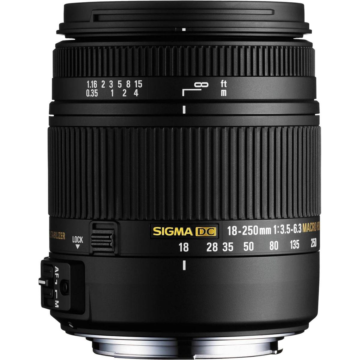 SIGMA 高倍率ズームレンズ 18-250mm F3.5-6.3 DC MACRO HSM ペンタックス用 APS-C専用 883614