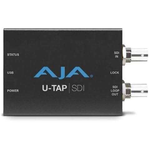 Aja U-TAP SDI シンプル USB3.0 電源 SDI キャプチャデバイス
