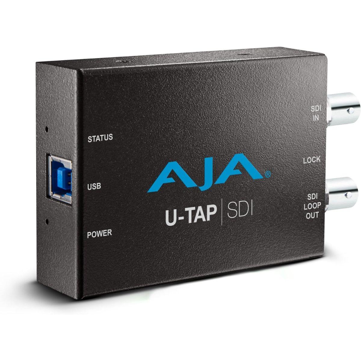 Aja U-TAP SDI シンプル USB3.0 電源 SDI キャプチャデバイス