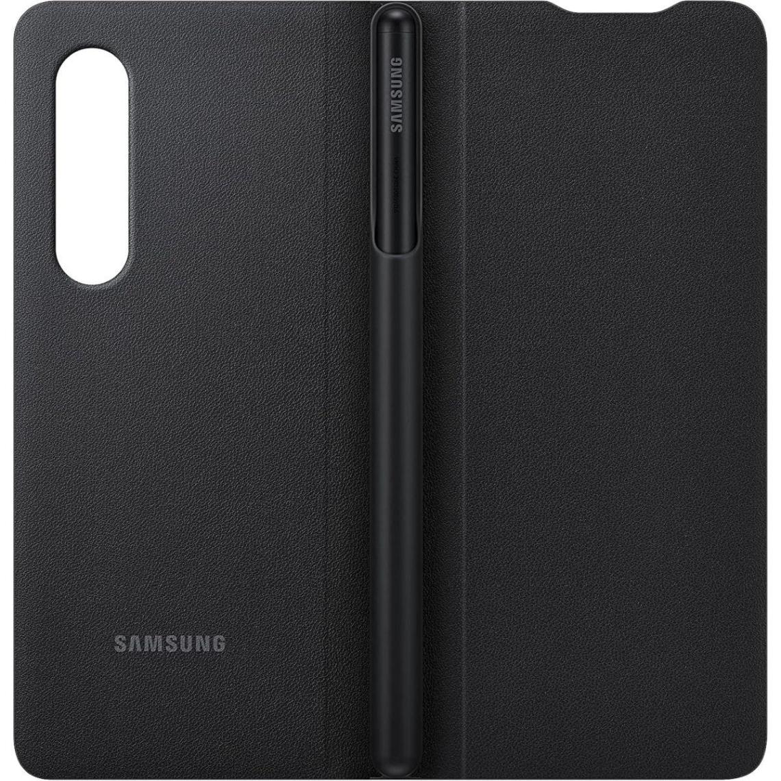 SAMSUNG Galaxy Z Fold 3 Sペン付きスマホケース 保護カバー 高耐久 耐衝撃 スマートフォンプロテクター US版 ブラック EF-FF92PCBEGUS