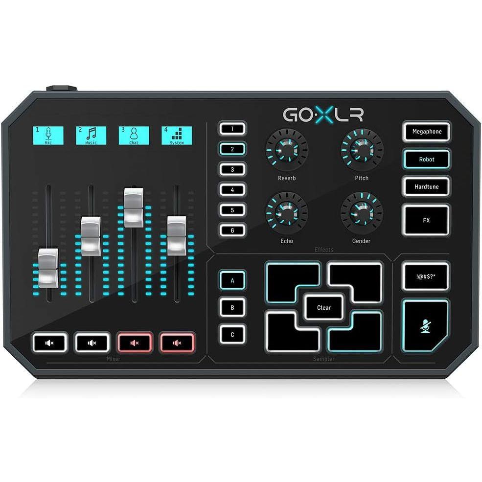 ティーシーヘリコン(Tc Helicon) TC HELICON ネット配信用マルチエフェクトオーディオインターフェイス GO XLR