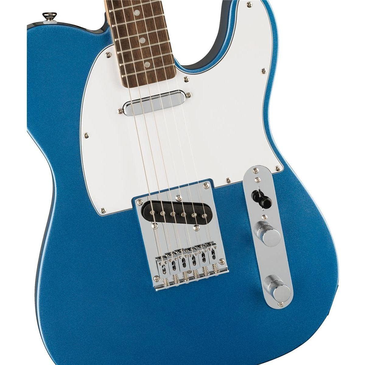 Squier by Fender エレキギター Affinity Series? Telecaster?, Laurel Fingerboard, White Pickguard, Lake Placid Blue ソフトケース付き