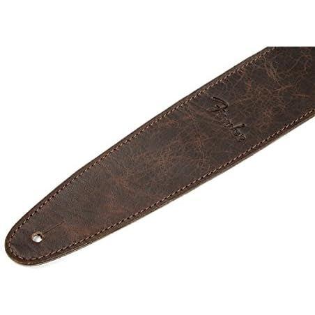 Fender ストラップ Artisan Crafted Leather Strap, 2.5" Brown