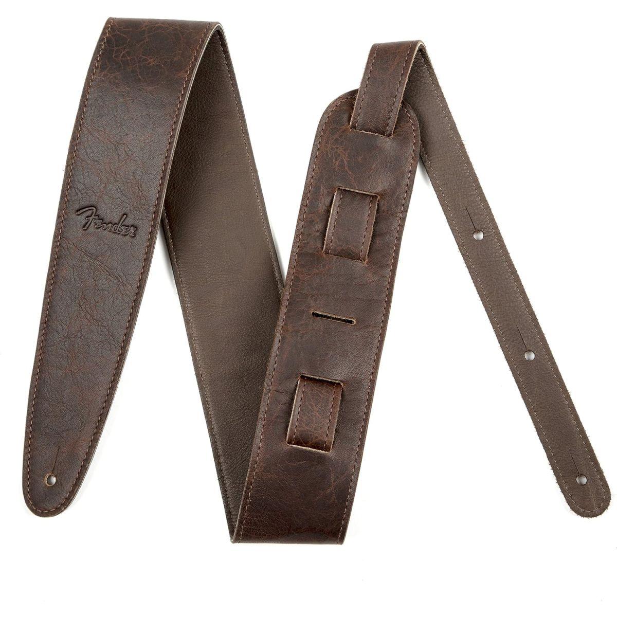 Fender ストラップ Artisan Crafted Leather Strap, 2.5" Brown