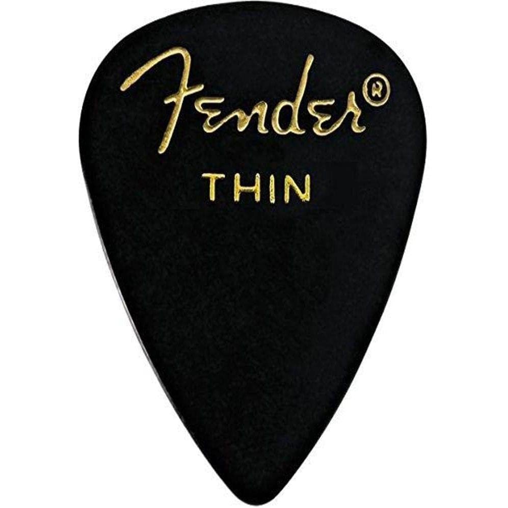 Fender ピック 351 SHAPE CLASSIC PICKS -144 COUNT,HEAVY BLACK