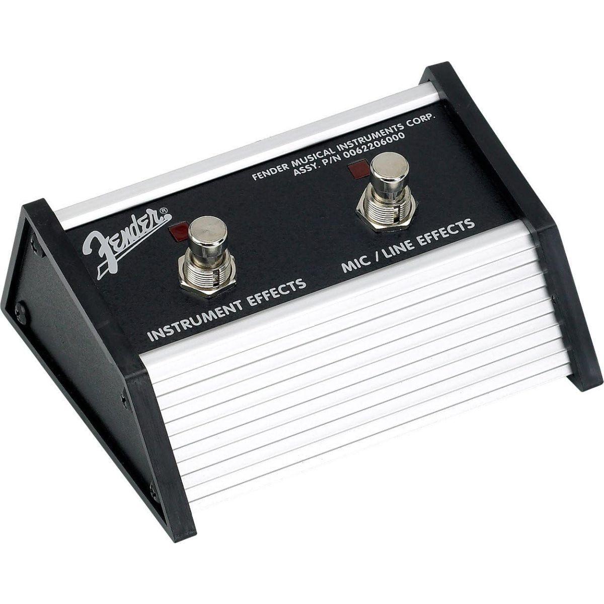 Fender フェンダー フットスイッチ 2-BUTTON FOOTSWITCH EFFECTS ON-OFF (MIC-INST CHANNELS)