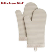 KitchenAid キッチンエイド シリコン オーブンミトン 2枚セット 耐熱500°F 滑り止め 防水 キッチン手袋 ミトン 鍋つかみ