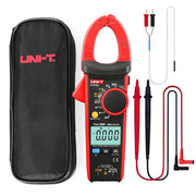 UNI-T デジタル クランプメーター UT216C,600Aオートレンジ 6000カウントAC|DC電流 AC|DC電圧TRMS 抵抗 静電容量 周波数 温度 ダイオード NCV機能付き測定