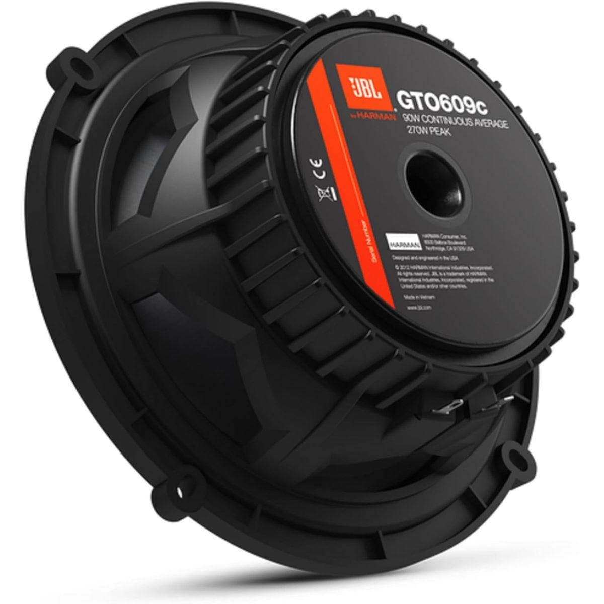 JBL(ジェイビーエル) 6インチ 2way セパレートスピーカー ブラック GTO609C