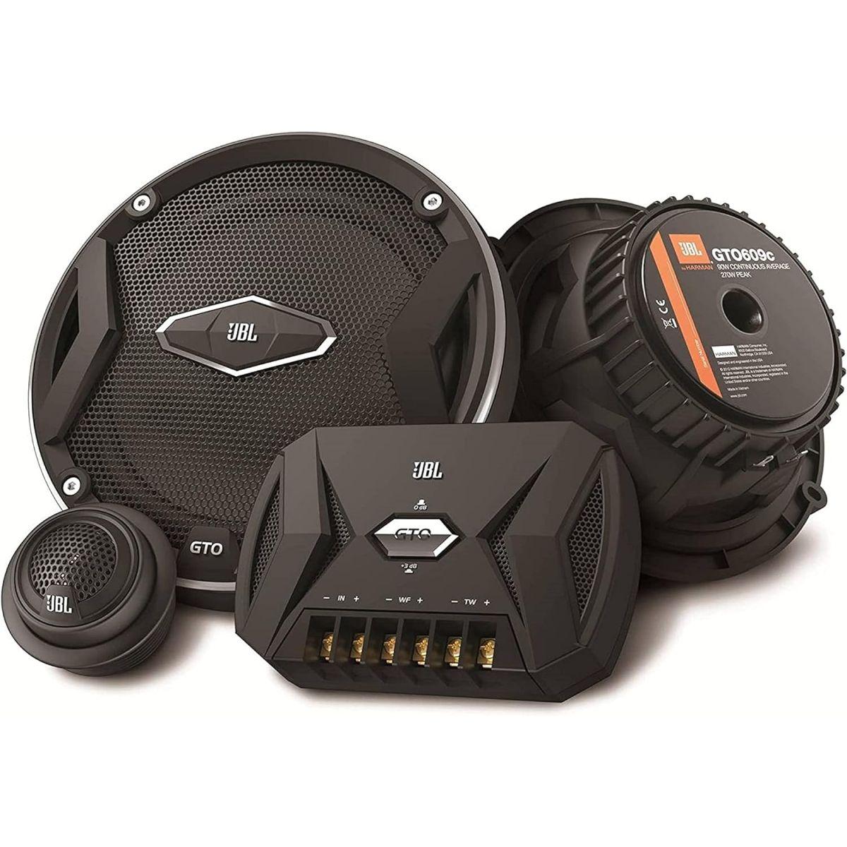 JBL(ジェイビーエル) 6インチ 2way セパレートスピーカー ブラック GTO609C