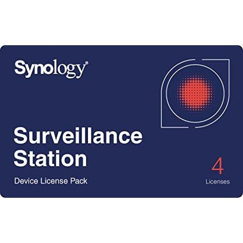 【カメラライセンス】Synology Device-License-Pack4 [追加4ライセンス]