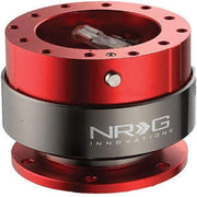 NRG ステアリングホイール クイックリリースキット Gen 2.0 レッド SRK-200RD ユニバーサル