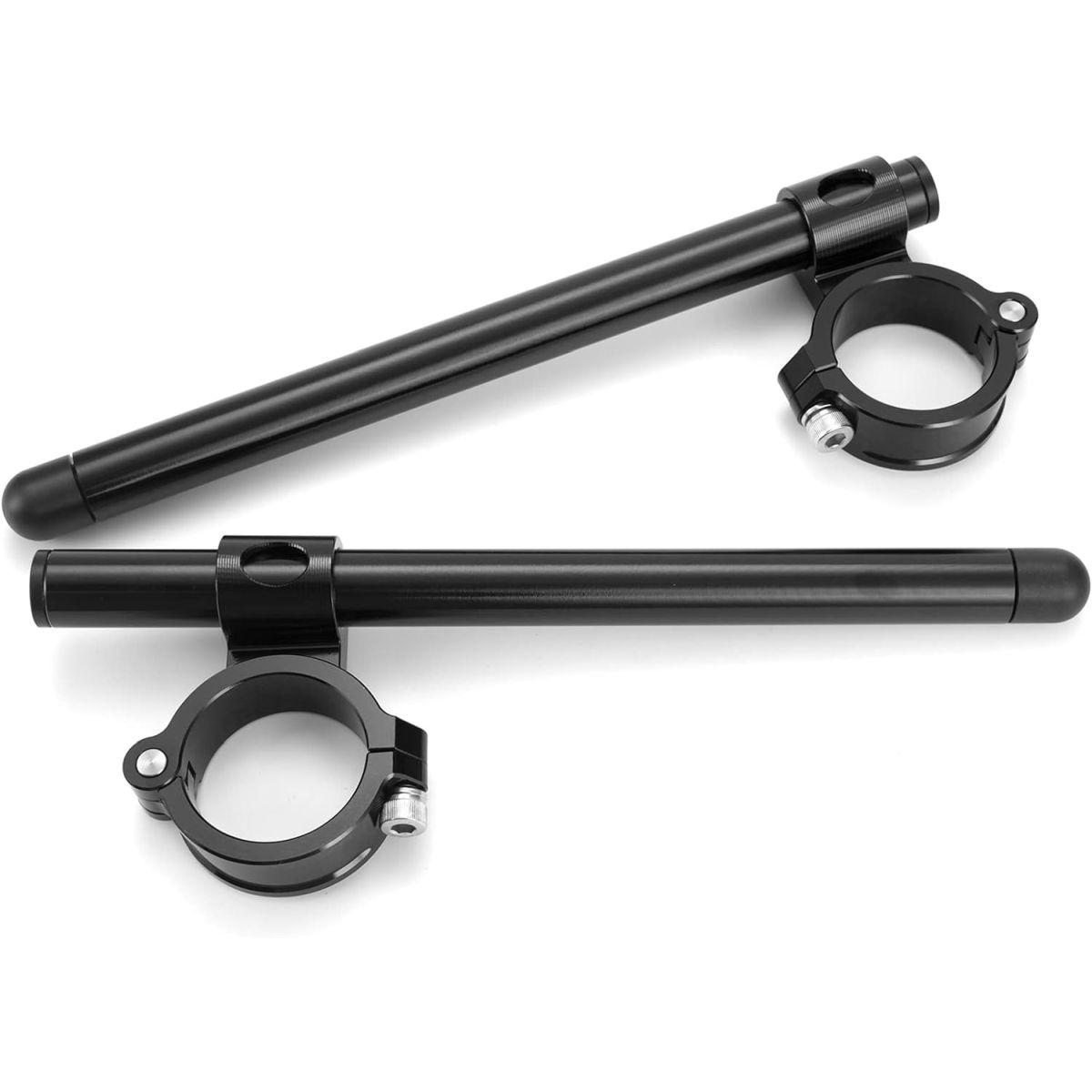 CNCアルミニウムΦ51mmクリップオンハンドルバー交換Kawasaki ZX6R2009-2012、Aprilia RSVR / RSV4、KTM RC390、Hyoson