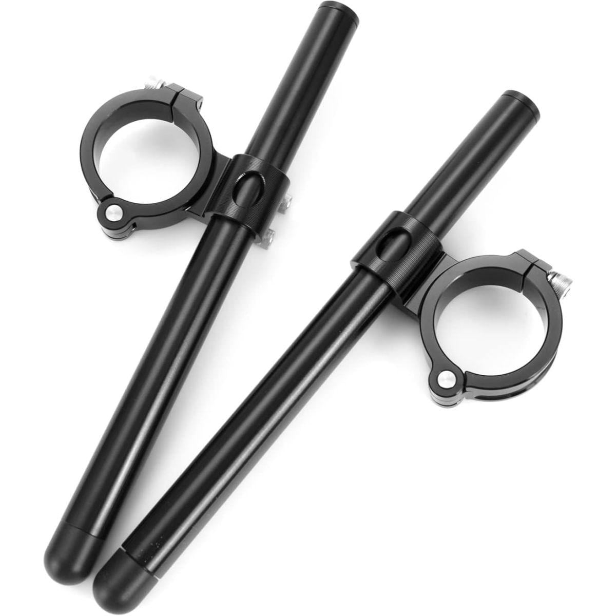 CNCアルミニウムΦ51mmクリップオンハンドルバー交換Kawasaki ZX6R2009-2012、Aprilia RSVR / RSV4、KTM RC390、Hyoson
