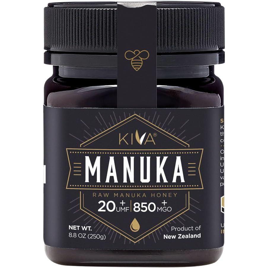Kiva UMF値20以上 の 未精製マヌカハニー MGO 850 (250g)