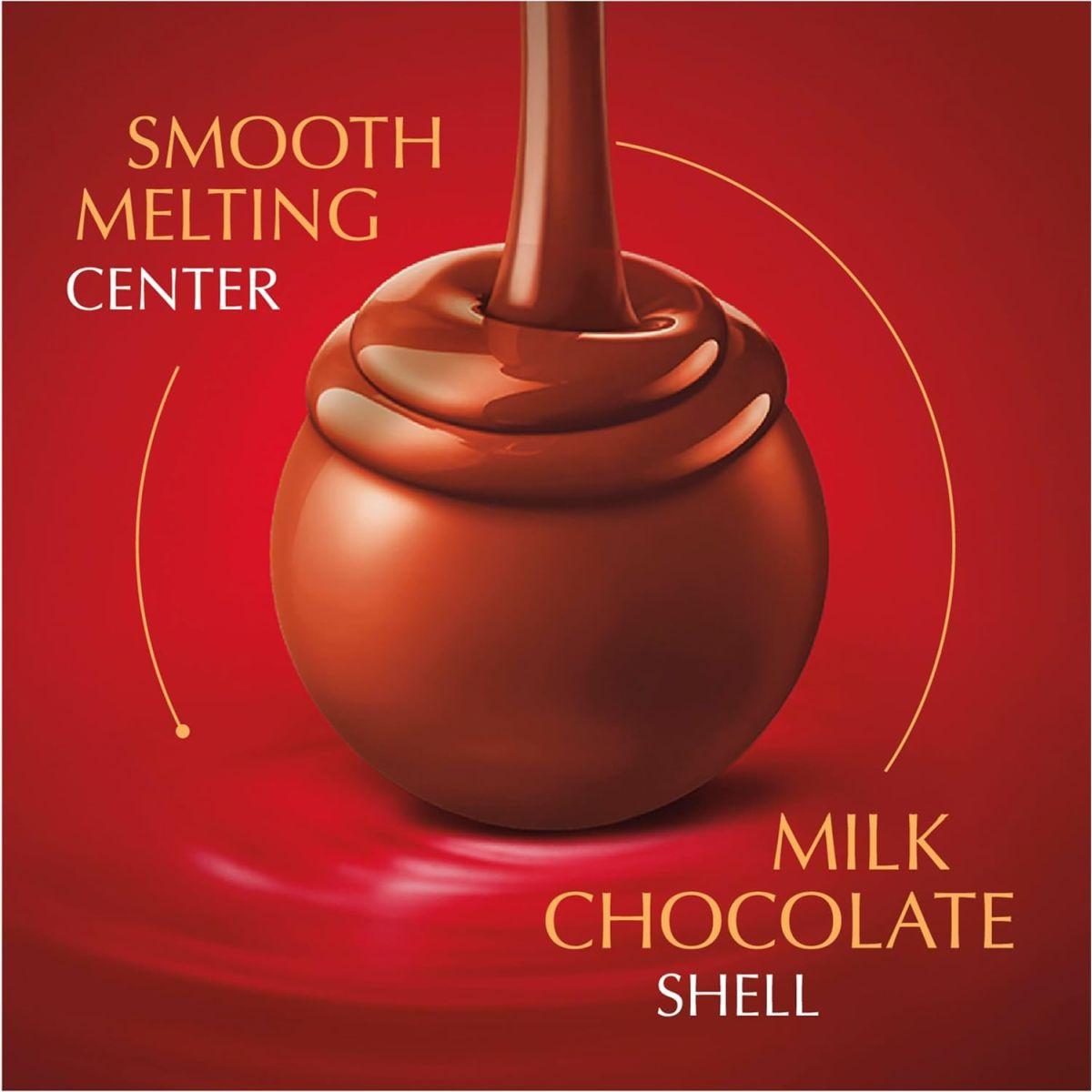 Lindt LINDOR Milk Chocolate 60 リンツ リンドール リンツ リンドール ミルクチョコレート 60個 [並行輸入品]