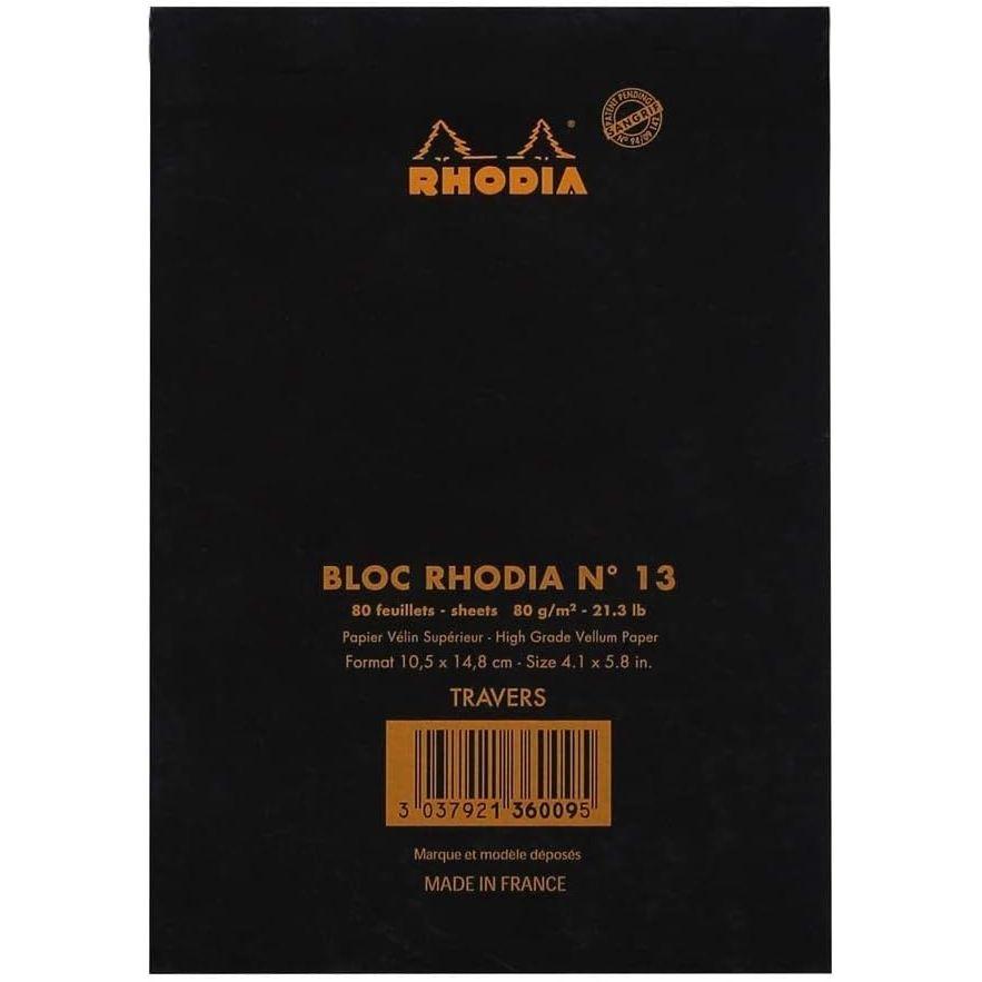 Rhodiaクラシックメモ帳 4x6 136009C