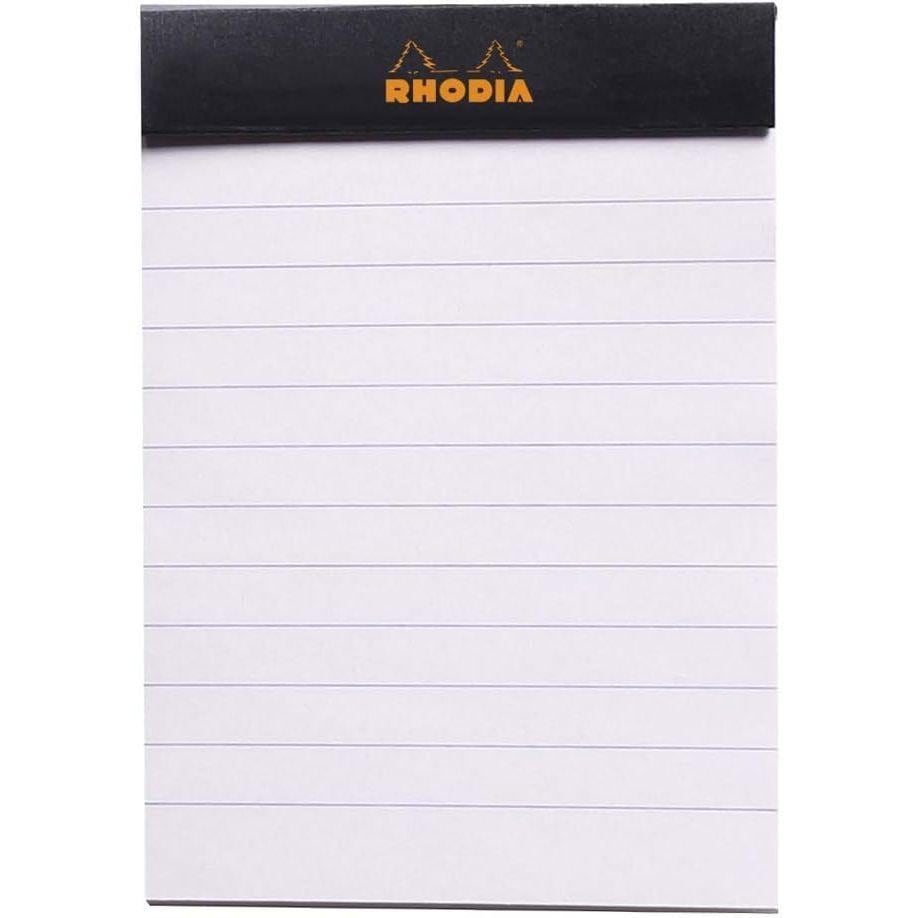 Rhodia メモ帳 No11 A7 罫線入り ブラック