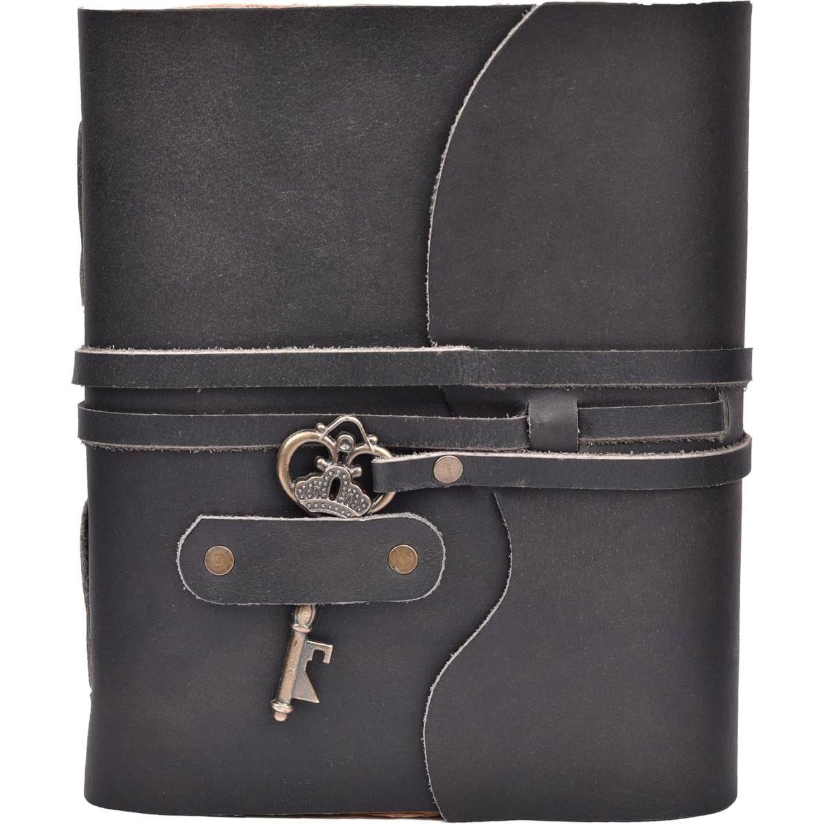 LEATHER VILLAGE ヴィンテージレザージャーナル - ヴィンテージレザー綴じジャーナル レディース メンズ ? ハンドメイド