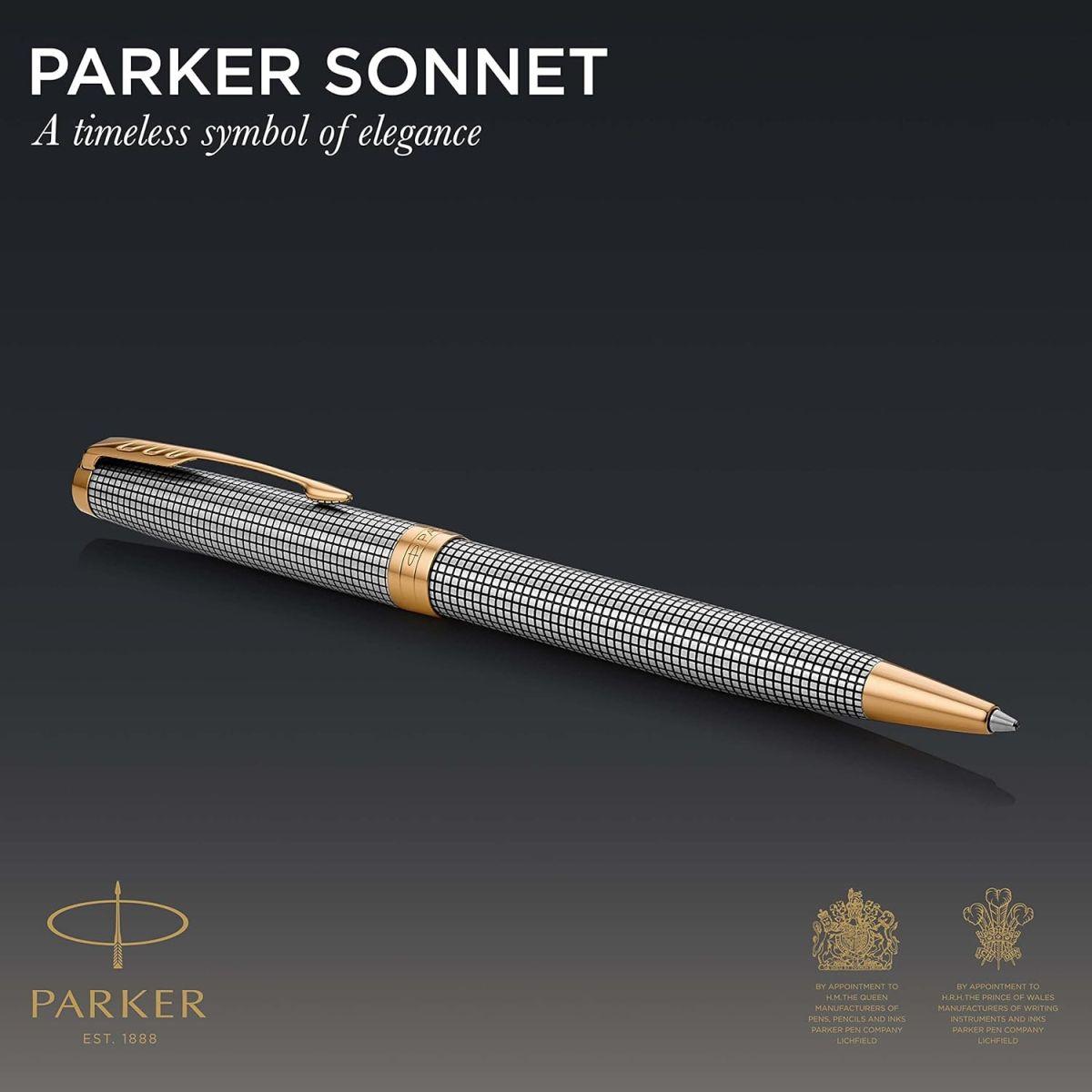 PARKER パーカー ボールペン ソネット プレミアム シズレGT 中字 油性 ギフトボックス入り 正規輸入品 1931492