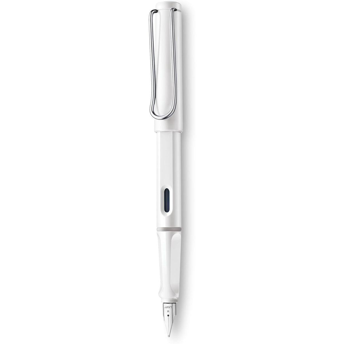 Lamy (ラミー) サファリ 万年筆 ホワイト 太字