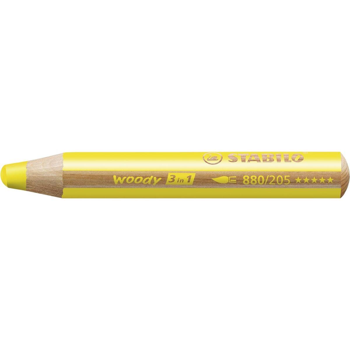 STABILO ウッディセット [woody] 18色セット 880-18
