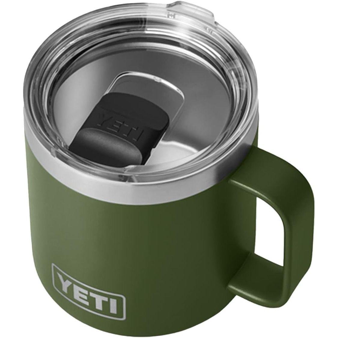 YETI Rambler 14oz(414ml)マグ (ハイランドオリーブ)