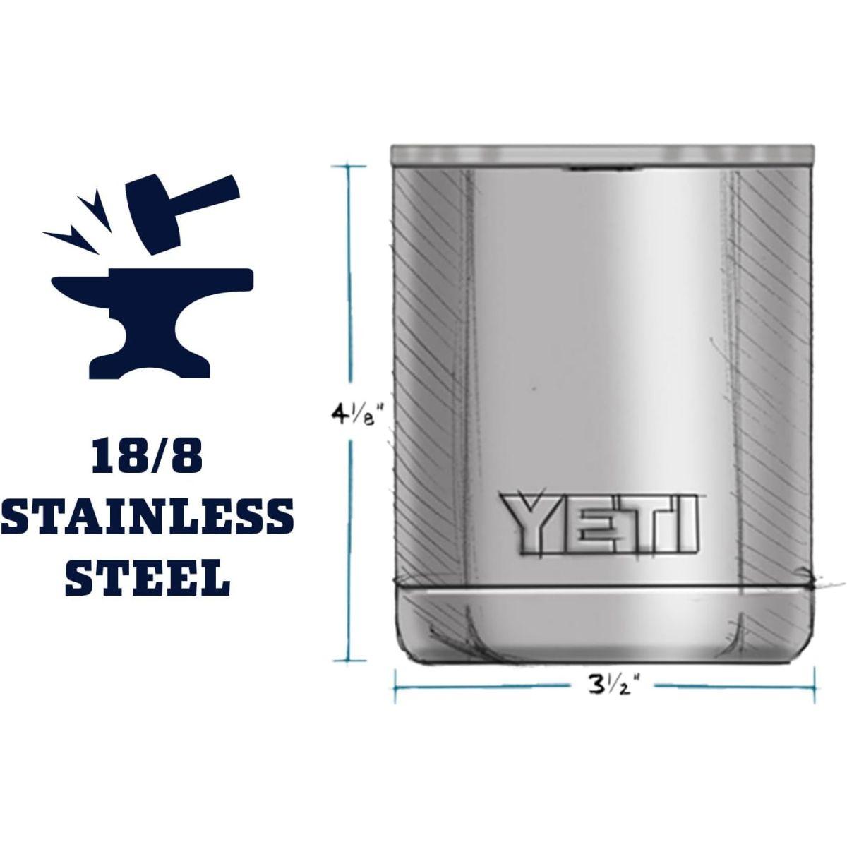 Yeti (イエティ) ステンレススチール ランブラー ドリンクカップ ローボール 真空断熱 マグスライダー蓋付き 10オンス 砂漠粘土