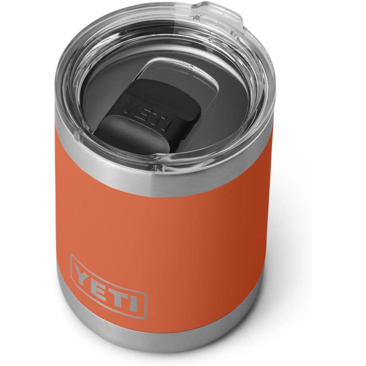 Yeti (イエティ) ステンレススチール ランブラー ドリンクカップ ローボール 真空断熱 マグスライダー蓋付き 10オンス 砂漠粘土